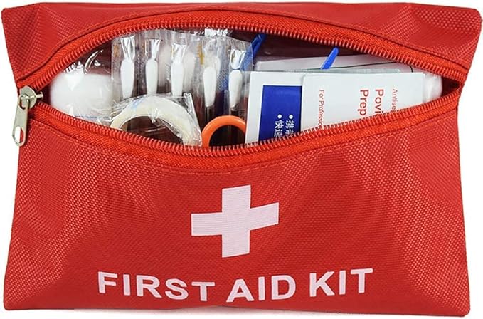 AOUTACC 12 Pack First Aid Empty Bag, Travel Empty First Aid Kit Pouch - Image 3