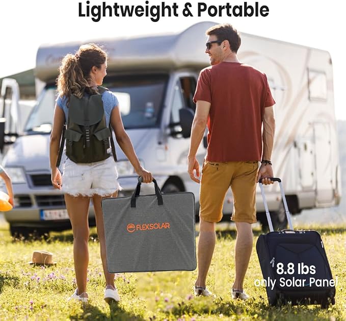 FlexSolar 120W Portable ETFE Solar Panels - Image 4