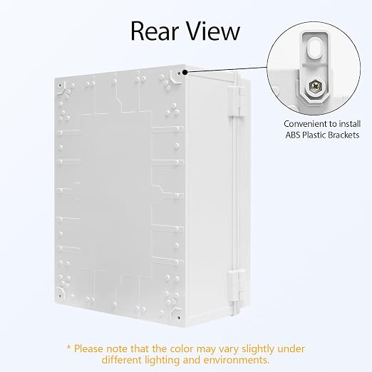 Electrical Box, IP65 Waterproof Dustproof ABS Plastic Enclosure, Outdoor and - Image 5