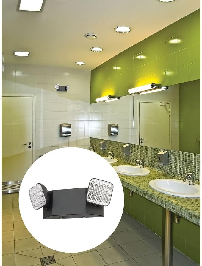 Lithonia Lighting Basics LED Emergency Light, Emergency Lighting - Image 9