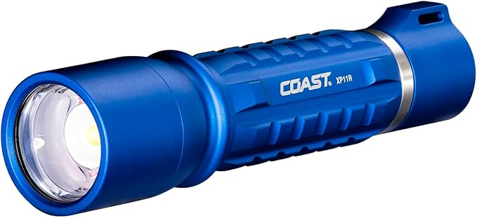 Coast XP11R 2600 Lumen USB-C Rechargeable LED Flashlight by Coast
