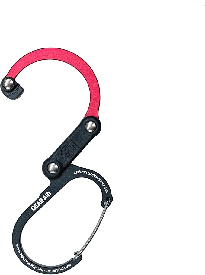 GEAR AID HEROCLIP Carabiner Gear Clip and Hook, - Image 2