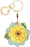 BORKUANA Leather Keychain Holder Case Compatible by BORKUANA