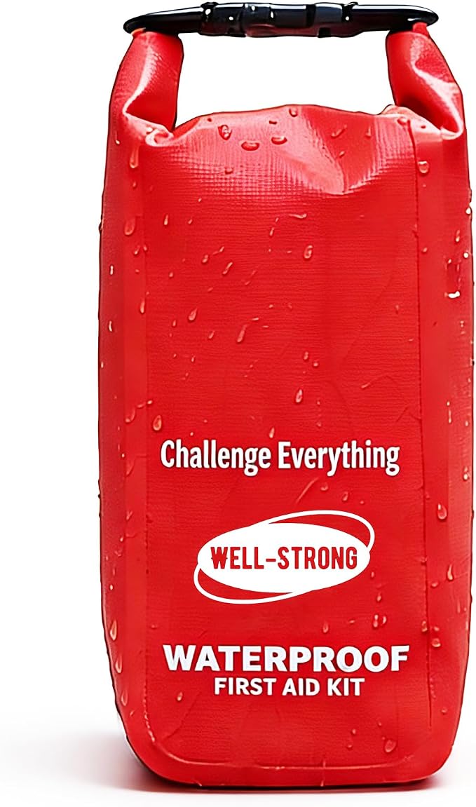 Waterproof First Aid Kit Roll Top Boat Emergency Kit by WELL-STRONG