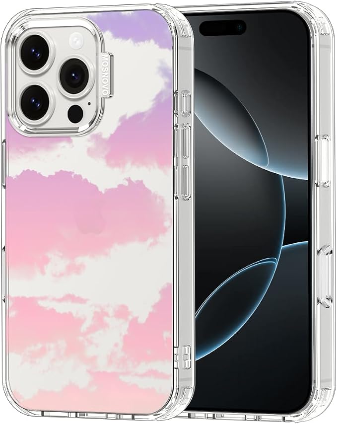 MOSNOVO for iPhone 16 Pro Case, Shockproof Military-Grade Protection 6.6ft Drop by Mosnovo