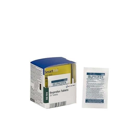 First Aid Only FAE-7014 Smart Compliance Refill Ibuprofen Packets - Image 4