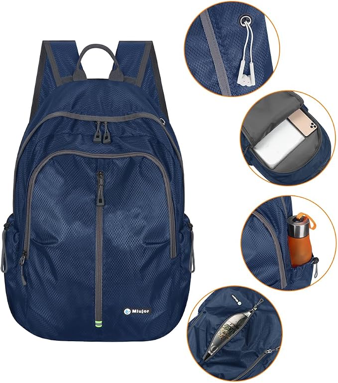 Lightweight Packable Foldable Backpack, Hiking backpack, Travel Backpack - Image 5