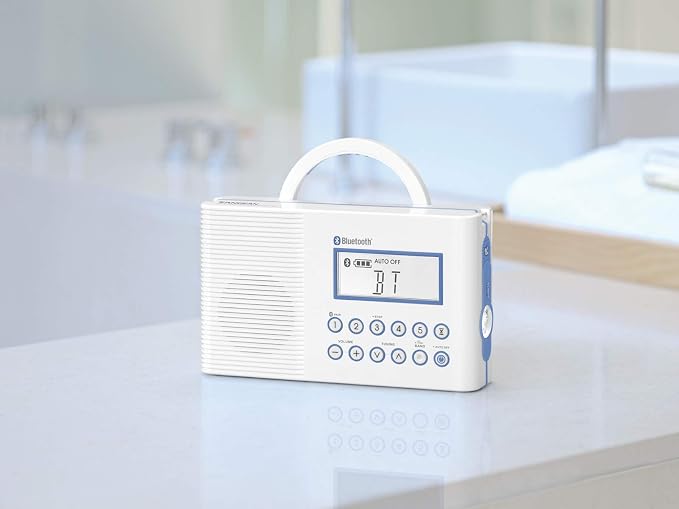 Sangean H202 AM/FM Weather Alert Waterproof Shower Radio - Image 6