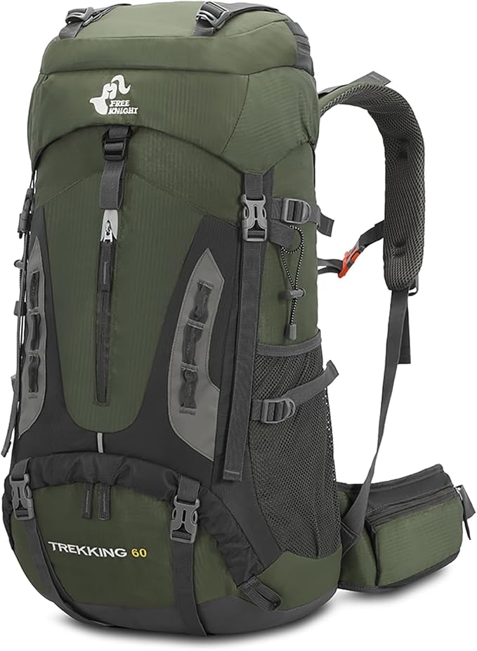 Bseash 60L Hiking Camping Backpack by Bseash