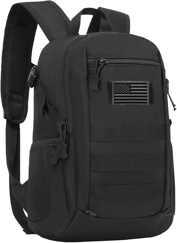ArcEnCiel 10L/20L Mini X-Small Tactical Backpack MOLLE Daypack Gear Pack by ArcEnCiel