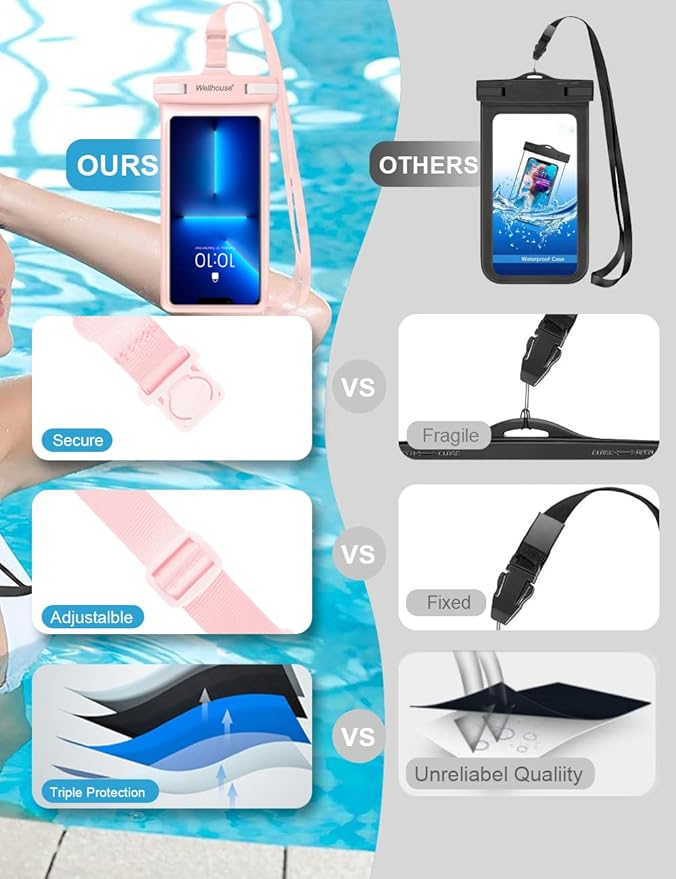 wellhouse Waterproof Phone Pouch, Waterproof Phone Case - Image 6