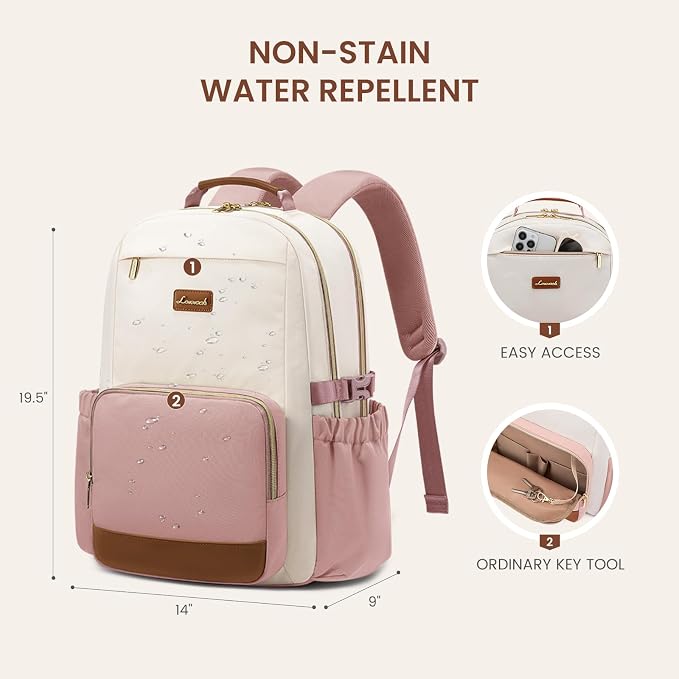 LOVEVOOK Laptop Backpack for Women - Image 4
