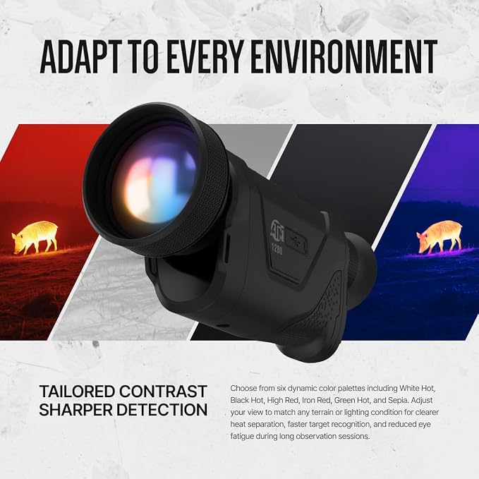 ATN BlazeHunter XD 1280x1024 Thermal Monocular w/SharpIR AI, 1000m Laser - Image 8