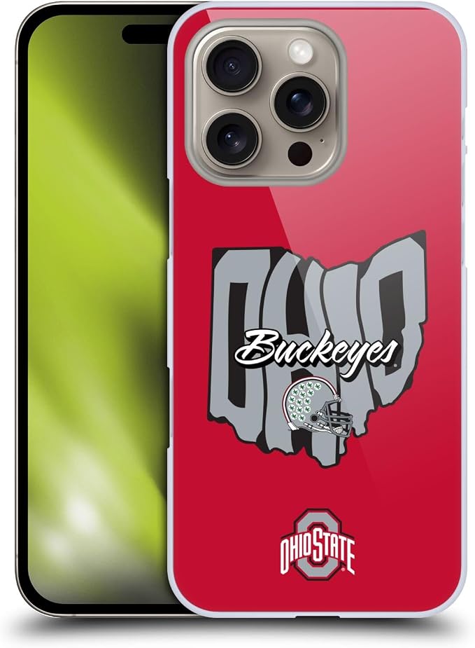 Head Case Designs Officially Licensed Ohio State University Map Football by CaseDesigns