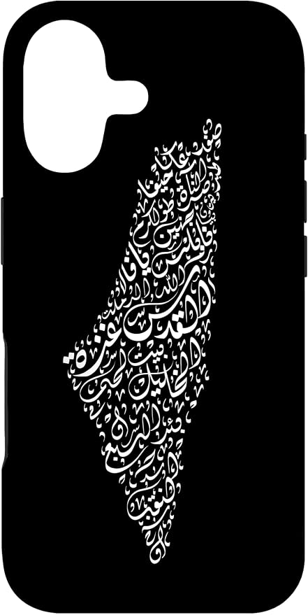 Historic Palestine Map of Cities by Unknown