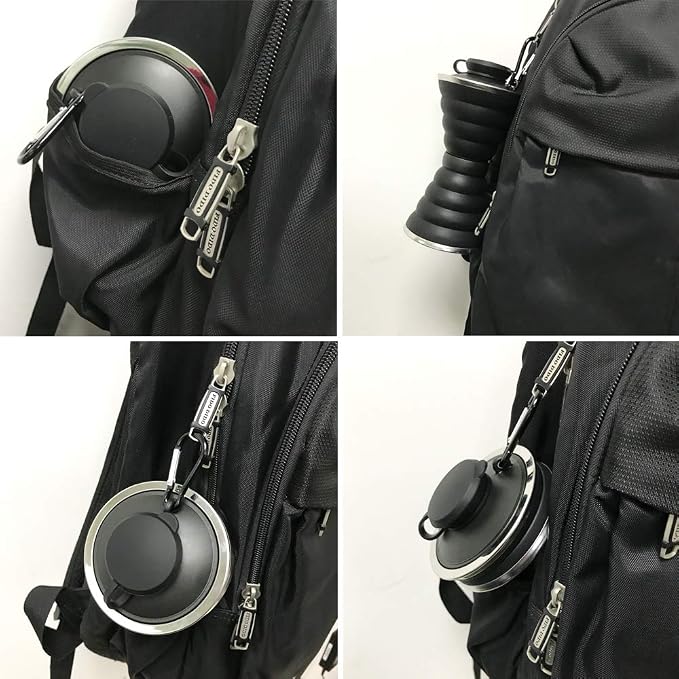 Collapsible Water Bottle, Camping Cup - Image 3