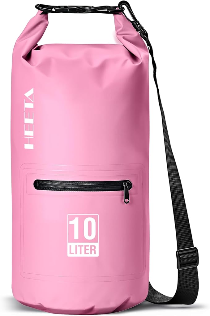 HEETA Waterproof Dry Bag with Front Zippered Pocket by HEETA