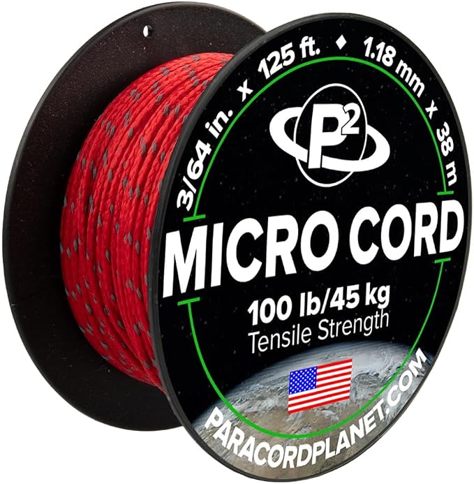 Paracord Planet Micro Paracord – Thin Braided Cord by ParacordPlanet