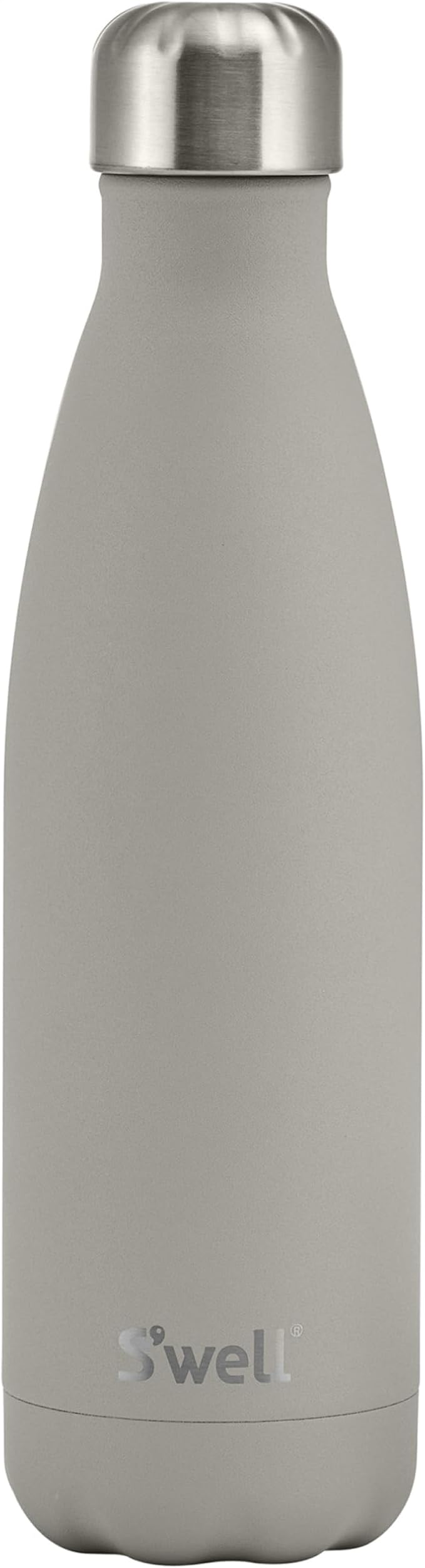 S'well Stainless Steel Water Bottle, Lunar Grey, Triple Layered Vacuum by Swell