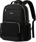 LOVEVOOK Lunch Backpack with Lunch Compartment, 17 Inch Laptop Work Travel by LOVEVOOK