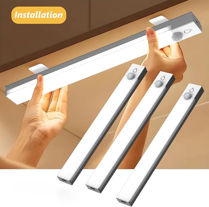 Under Cabinet Lighting 4 Inches Rechargeable Motion Sensor Light Indoor - Image 5