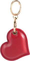 Leather Charm Keychain Holder Case Compatible by BORKUANA