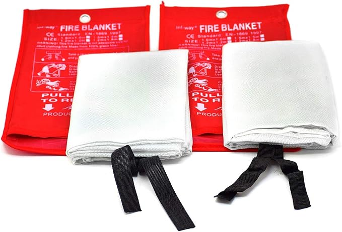 Parcil Safety PD-452 Emergency Fire Blanket Car Emergency Kit Fire Extinguisher - Image 5