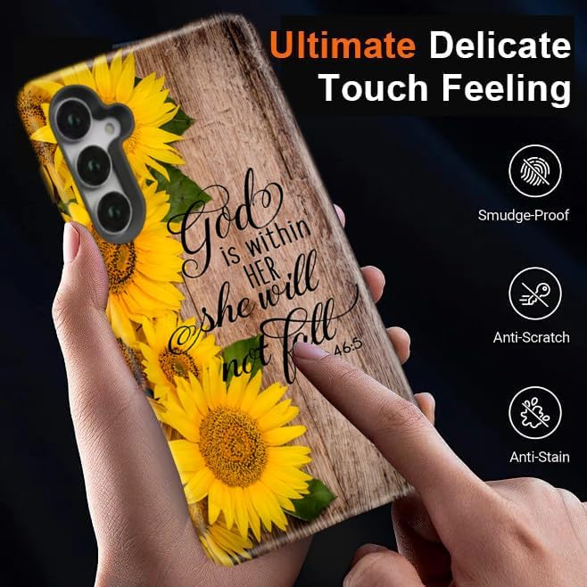 Compatible for Samsung Galaxy A16 5G Case, Dual Layer Heavy Duty 2 in 1 - Image 7