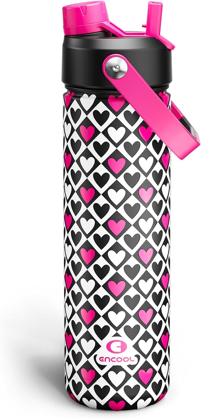 ENCOOL Valentine's Day Insulated Water Bottle by ENCOOL