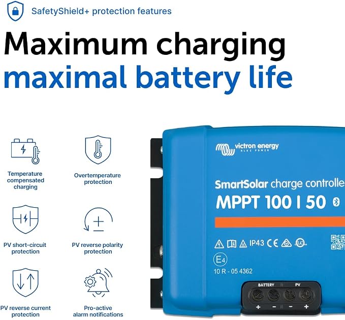 Victron Energy SmartSolar MPPT Solar Charge Controller - Image 7