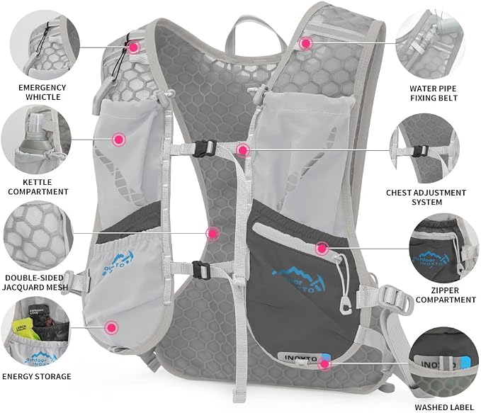 IX INOXTO Running Hydration Vest - Image 4