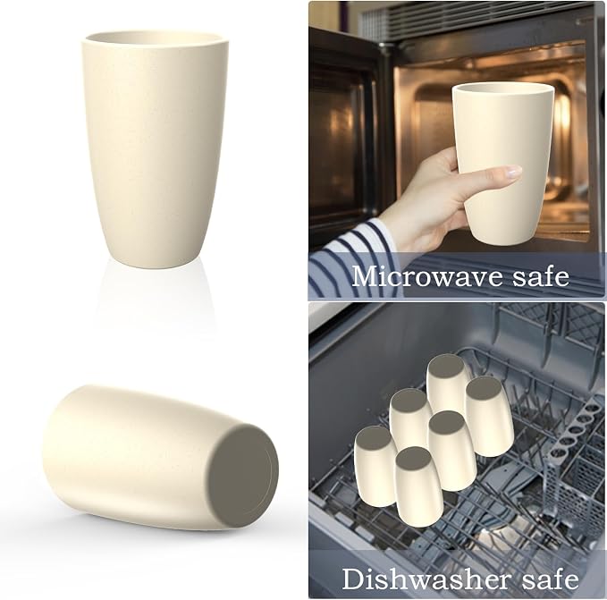 Homienly Wheat Straw Cups - Image 3