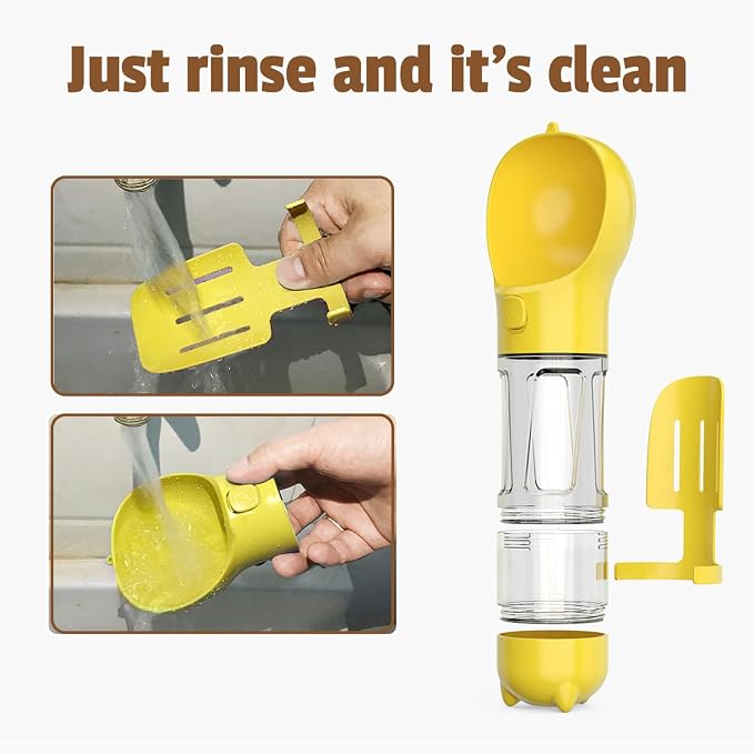 Portable Travel Water Collapsible Bowl Set Dispenser - Image 6