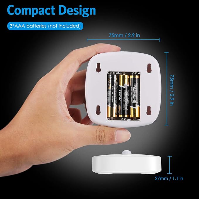 AMIR Upgraded Motion Sensor Light Indoor, Stair Lights Battery Operated - Image 8