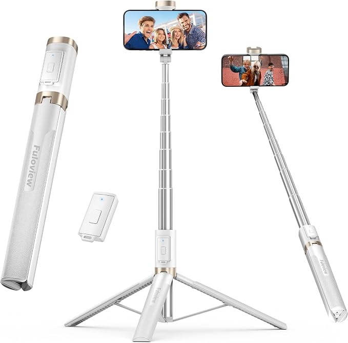 Fuloview 72'' Selfie Stick for iPhone, Tripod Wireless Remote for Selfies by Fuloview