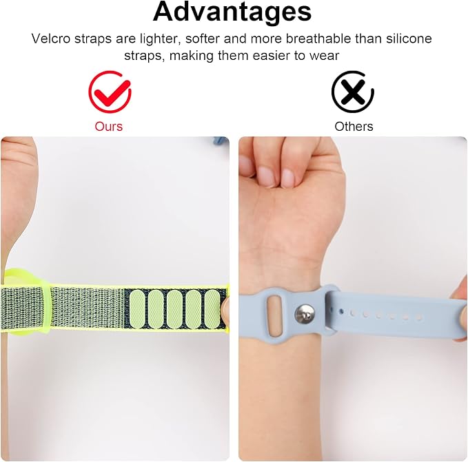 Kids Wristband Compatible with Apple AirTag, Protective Case - Image 7