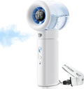 Portable Misting Fan Handheld Powerful Turbo Fan, 100 Speeds, 6000mAh by Unknown