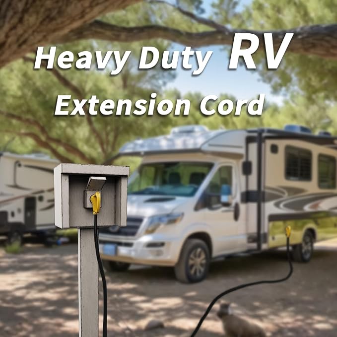 PlugSaf 15 FT 30 Amp RV Extension Cord Outdoor - Image 7