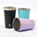 4 Pack Stainless Steel Cups 16oz by HurOutd