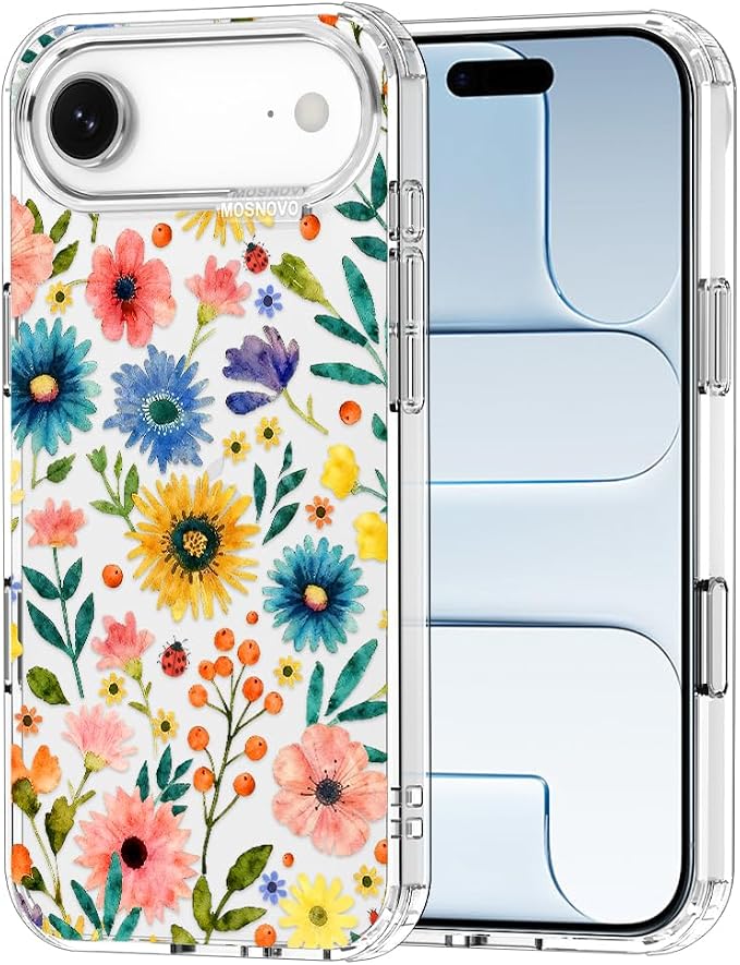 MOSNOVO for iPhone Air Case, Shockproof Military-Grade Protection 6.6ft Drop by Mosnovo