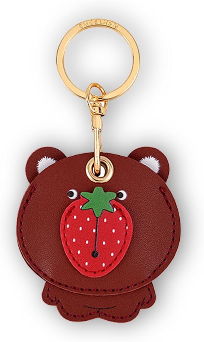 Leather Keychain Case Holder Compatible by XSUIOY