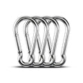 Large Carabiner Clip Hooks, 304 Stainless Steel Spring Snap Hook Fits Camping by KINLINK