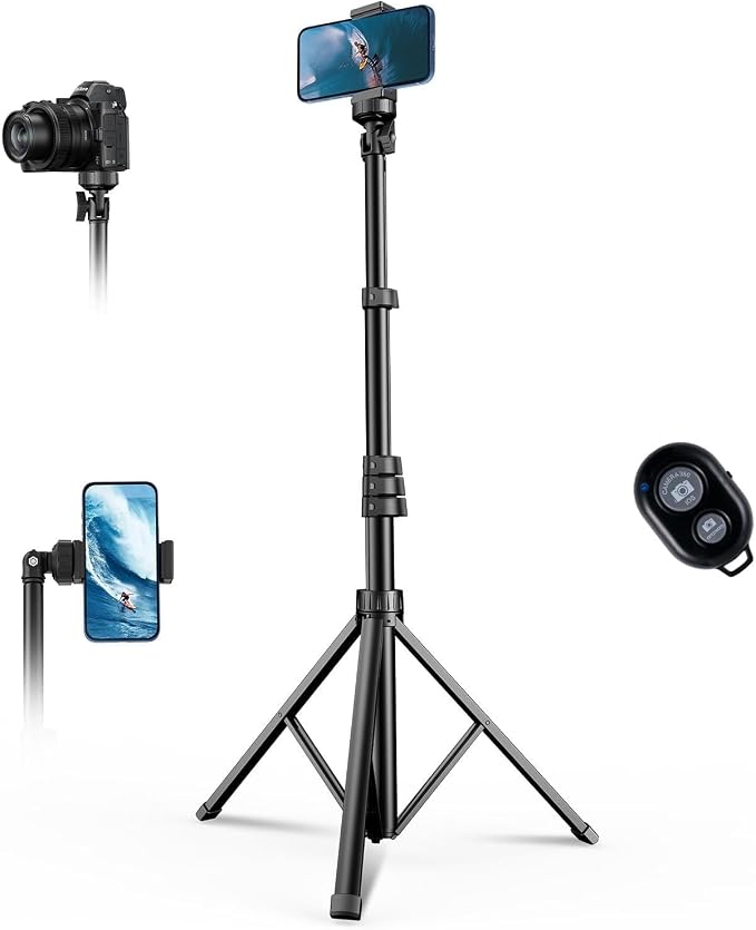67" Phone Tripod, MIIASI Extendable Tripod by MIIASI
