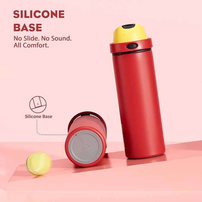 POWCAN 24 oz Travel Water Bottle: 2-in-1 Push-Button Spout & Quick-Flip Straw - Image 8