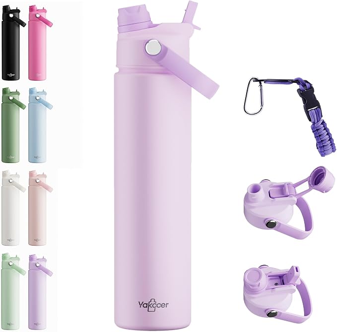 26oz Insulated Water Bottle by Yakooer