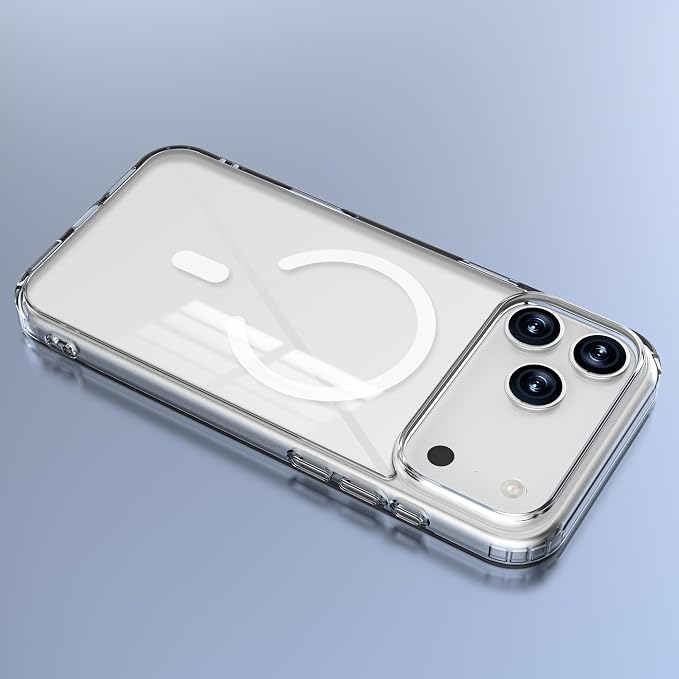 Magnetic Designed for iPhone 17 Pro Max Case Clear - Image 2