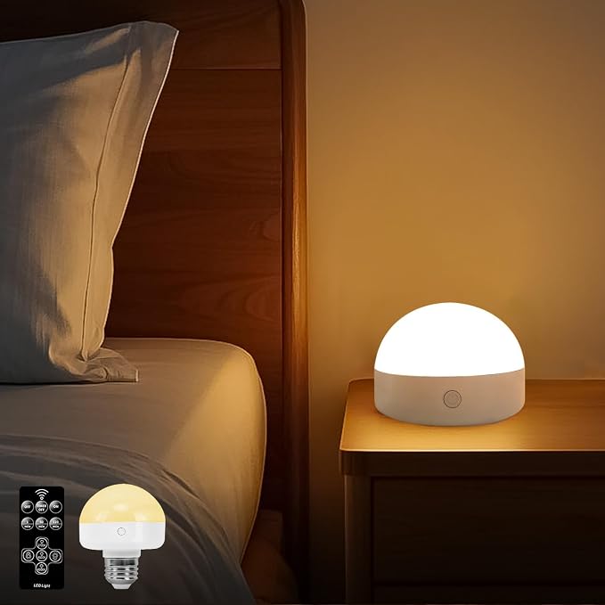 BLUEYE Night Light, BPA Free, Remote Control, 3CCT Colors, 2000mAh Battery by BluEye