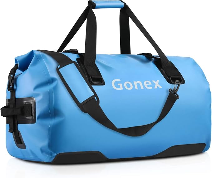 Gonex 40L 60L 80L Extra Large Waterproof Duffle Travel Dry Duffel Bag Heavy by Gonex