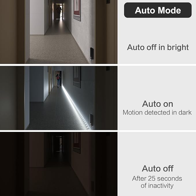 WOBANE LED Closet Light Motion Activated, Battery Powered Stick-on Anywhere - Image 4
