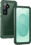 Lanhiem for Samsung Galaxy S25 Case, IP68 Waterproof Dustproof, Built-in Screen by LanhiemHome